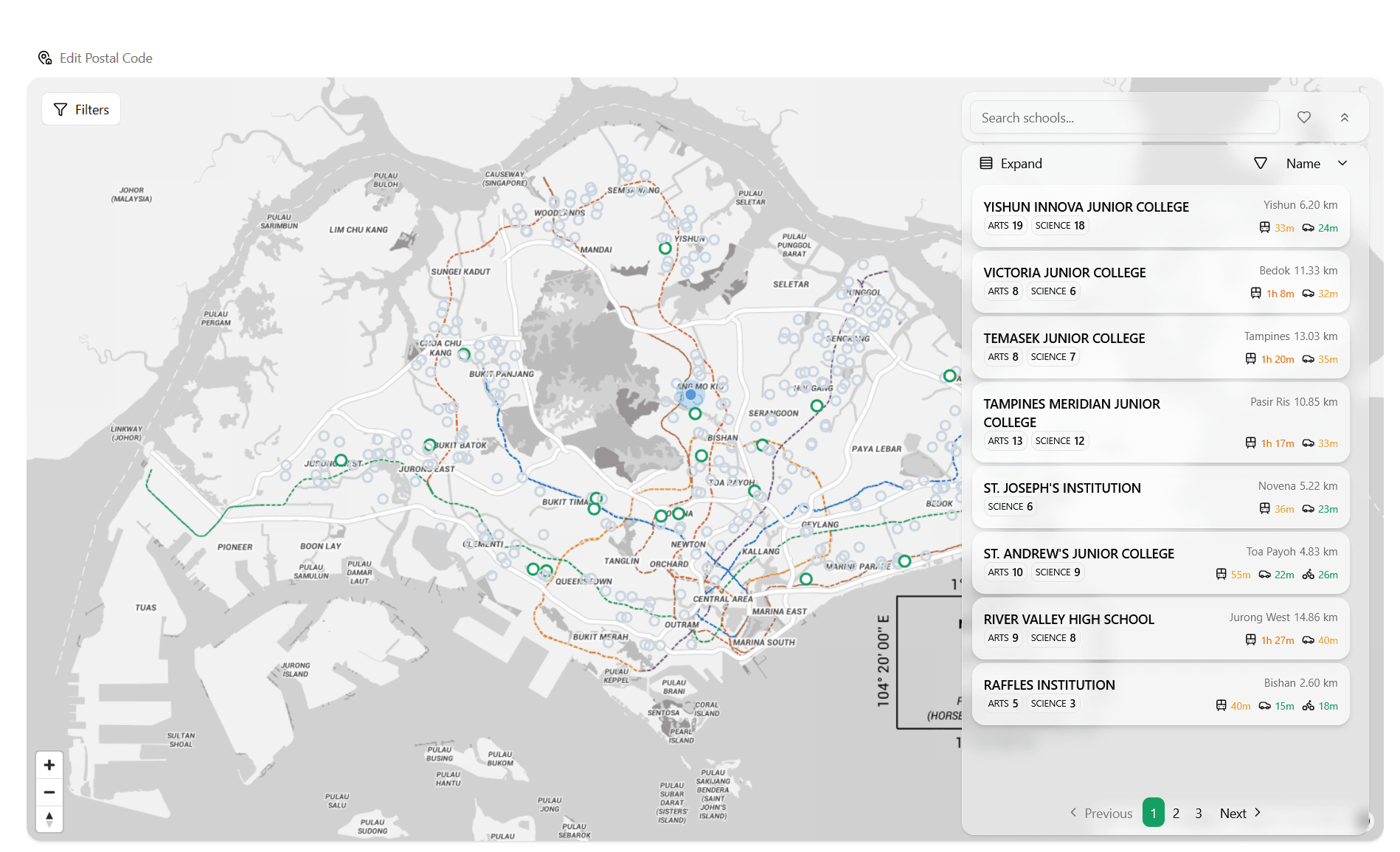 Ah Boy School Search